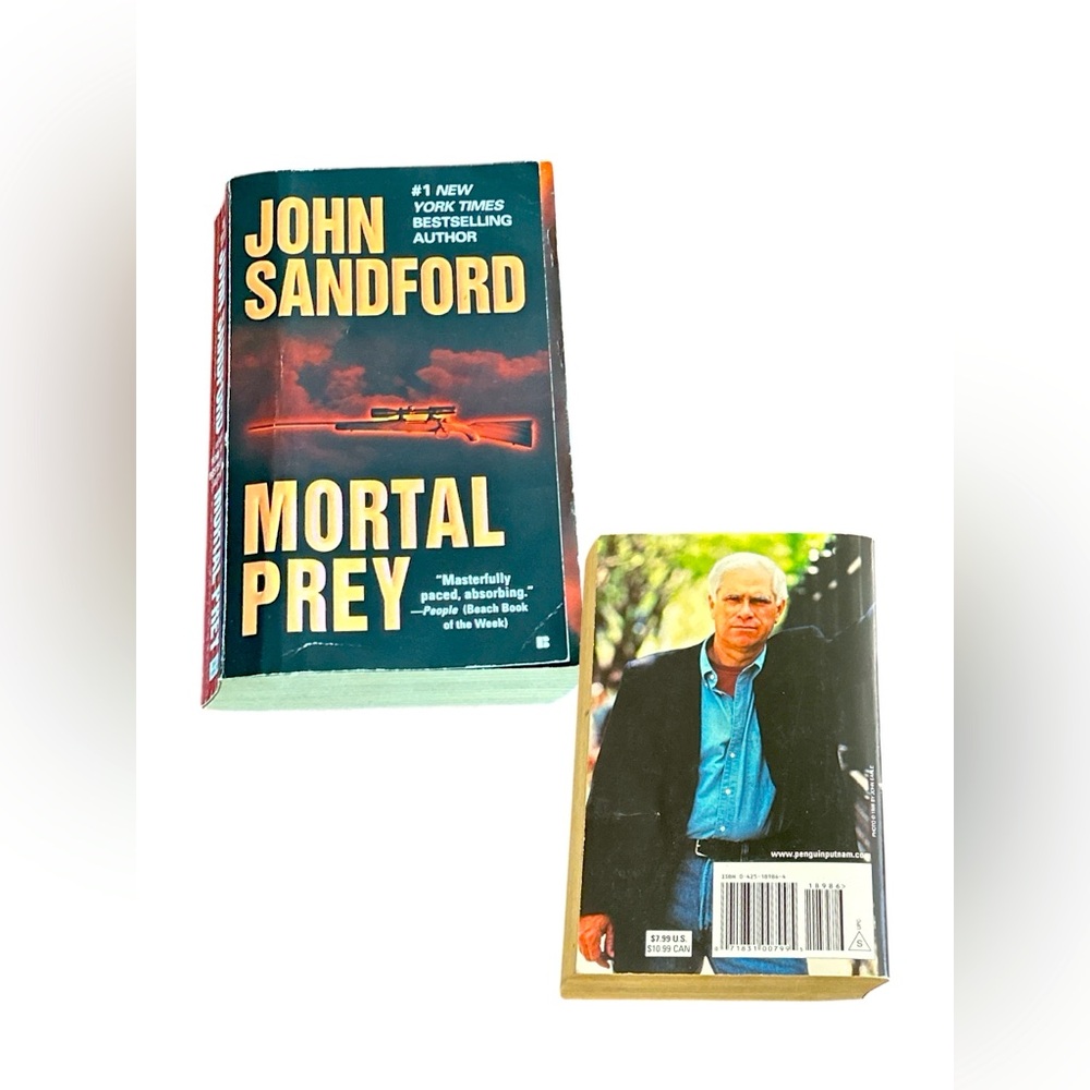 John Sandford Mortal Prey Paperback Book